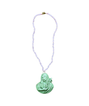 Collana Madonna Addolorata scontornata