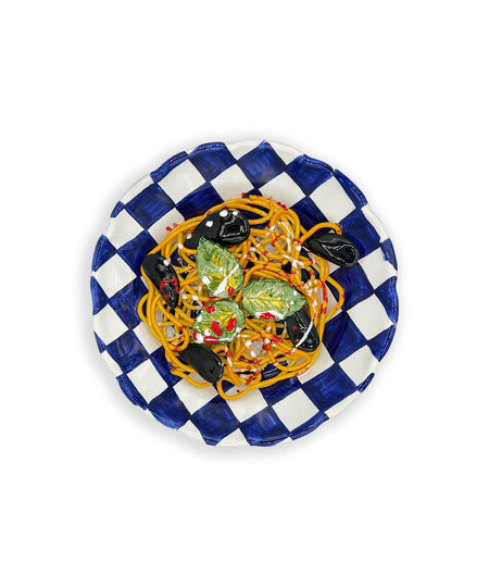 Piatto decorativo a parete "Spaghetti"